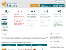 Tablet Screenshot of gezondheidscentrumdillenburg.nl